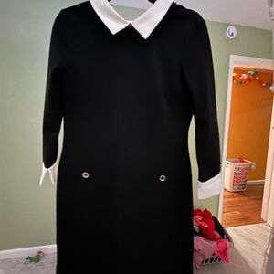 Tommy Hilfiger Black Dress with White Accents
